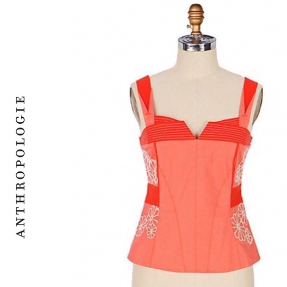 Anthropologie Tops - Anthropologie Lobata corset top